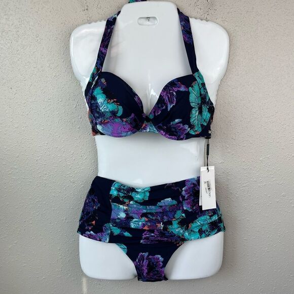 NWT Calvin Klein Bikini Top and Bottoms Sizes S, M, or XL - Picture 1 of 8